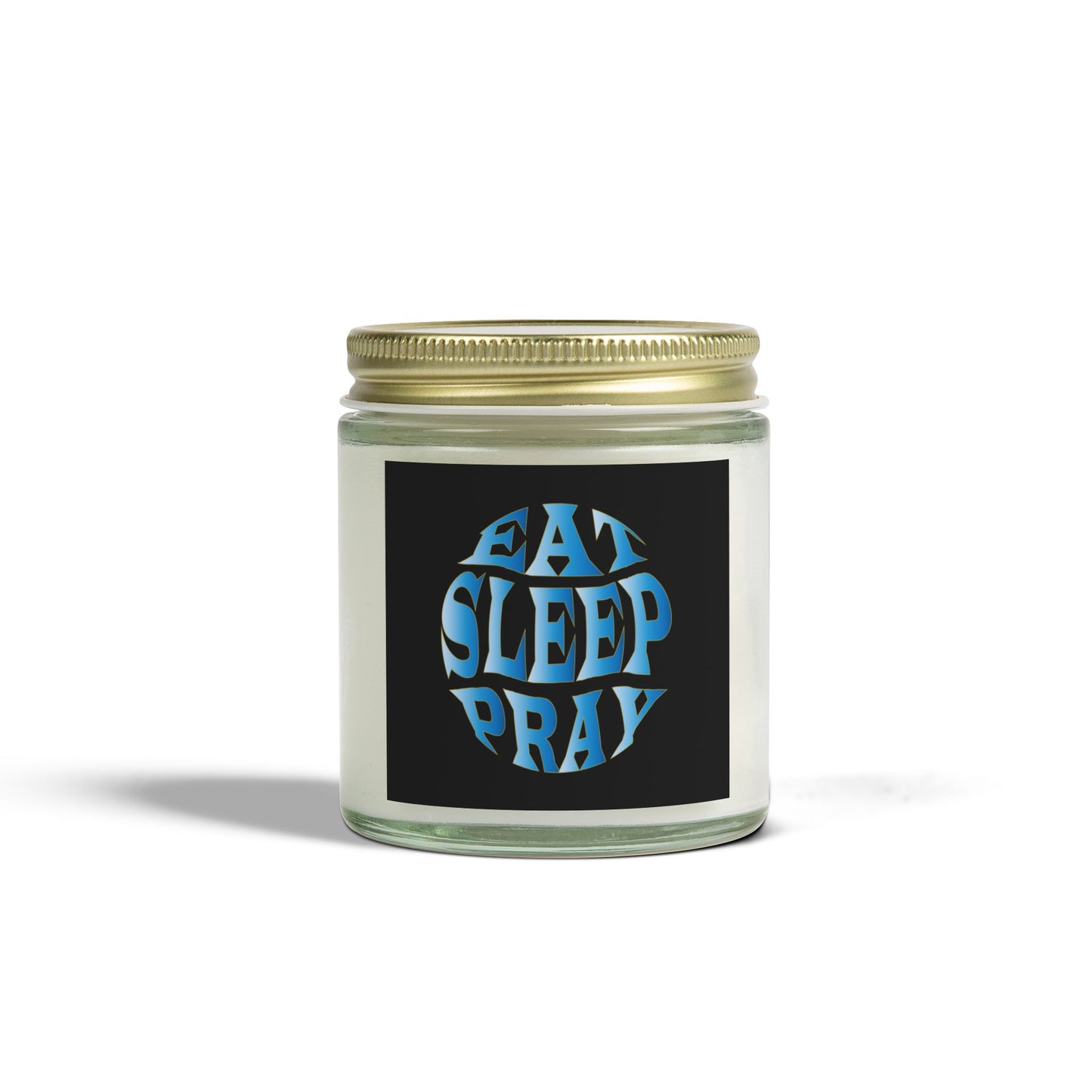 Eat Sleep Pray Scented Candle Daily Inspiration for a Faithful Life