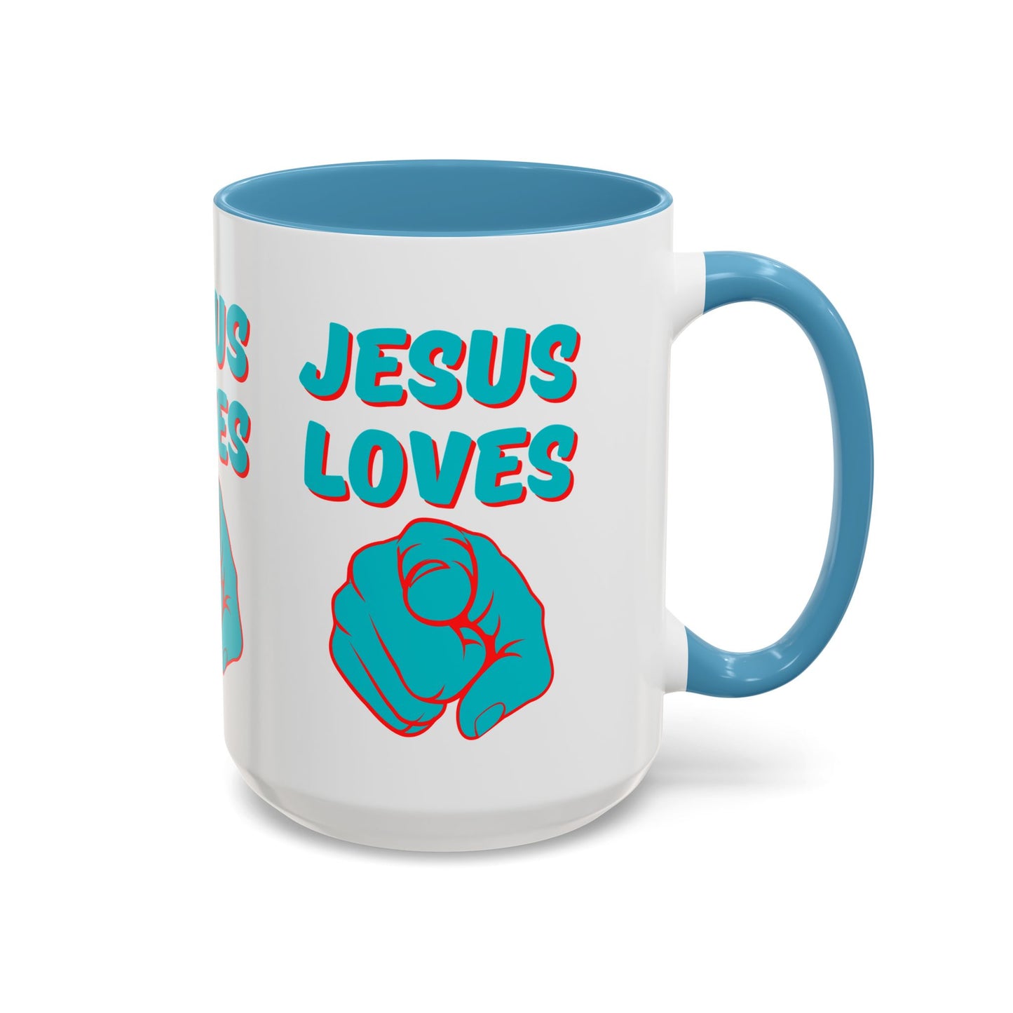 Jesus Loves You Coffee Mug Inspirational Christian Gift for Daily Encouragement