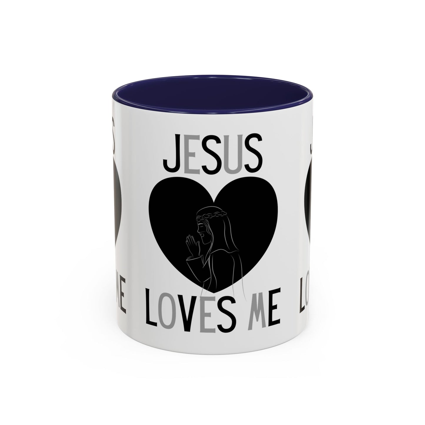 Jesus Loves Me Coffee Mug Inspirational Christian Gift for Faith-Based Living