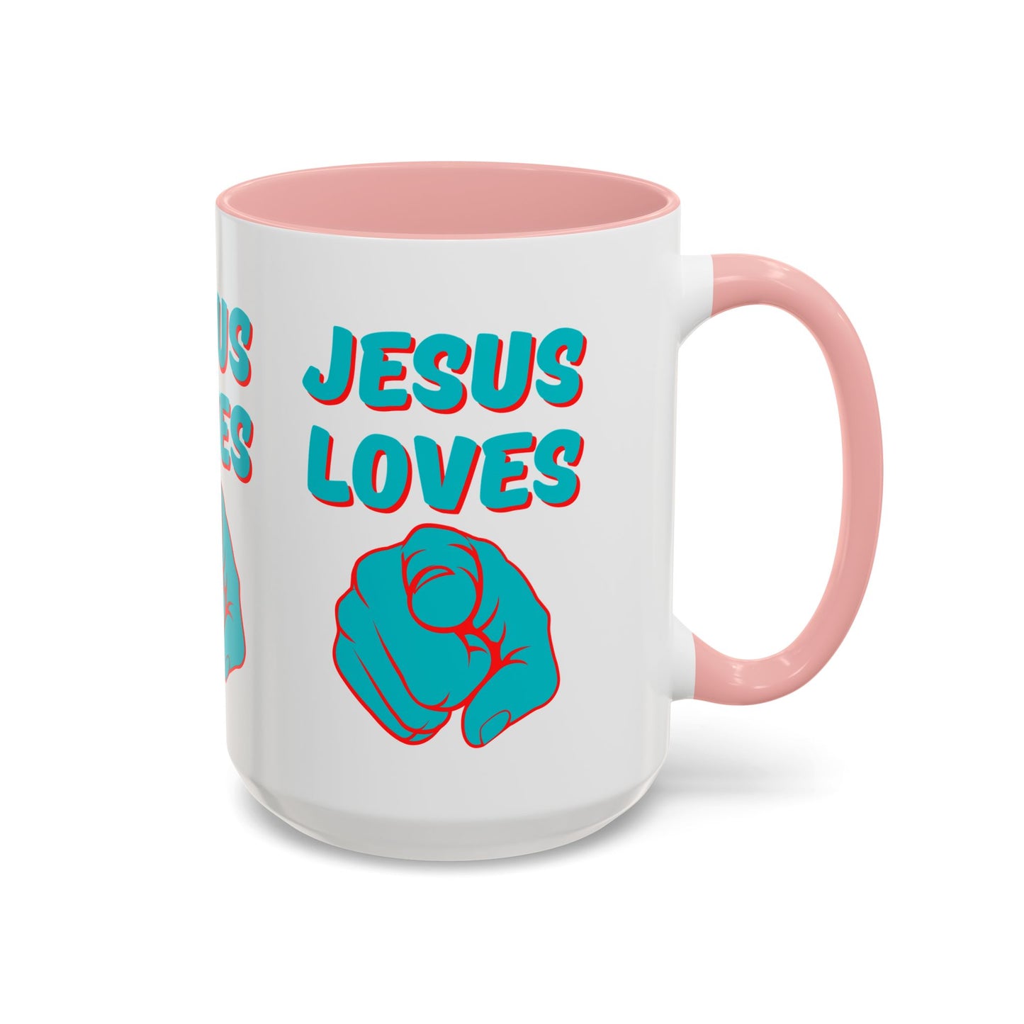 Jesus Loves You Coffee Mug Inspirational Christian Gift for Daily Encouragement