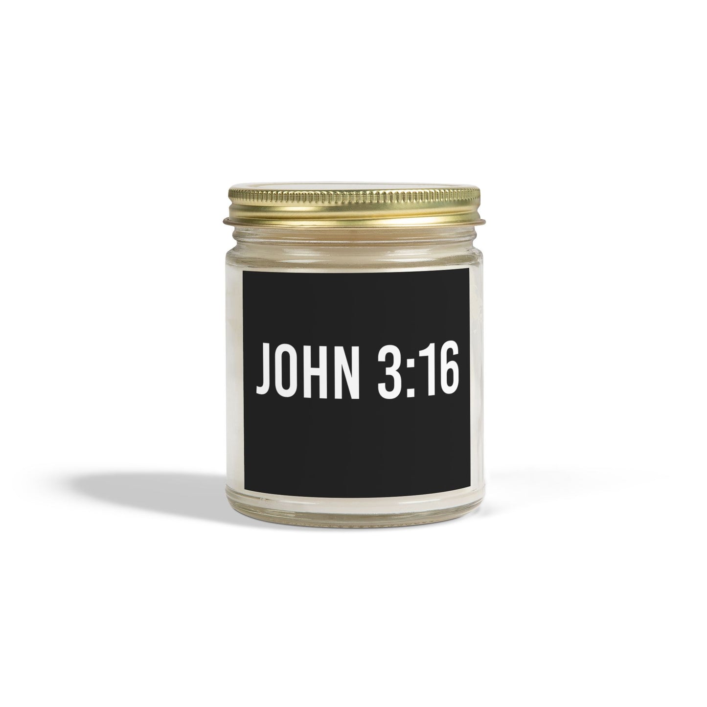 John 3:16 Scented Candle Inspirational Christian Gift for Faith-Based Living for Candle Lovers