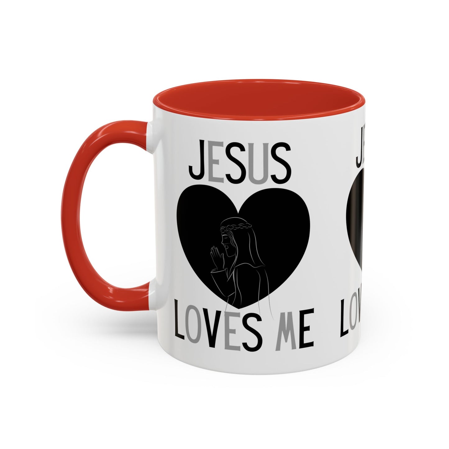 Jesus Loves Me Coffee Mug Inspirational Christian Gift for Faith-Based Living