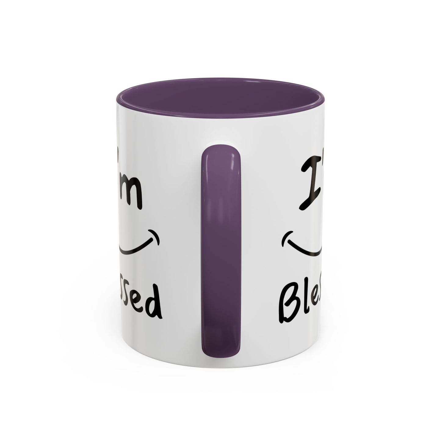 I'm Blessed Coffee Mug Inspirational Christian Gift for Faith-Based Living