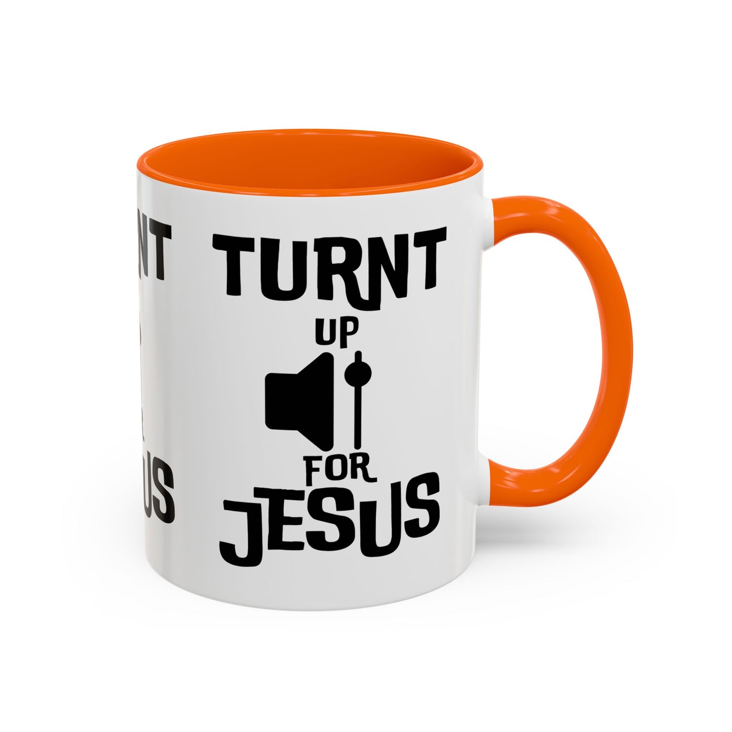 Turnt Up For Jesus Coffee Mug Biblical Christian Gift for Faith-Based Coffee Lovers