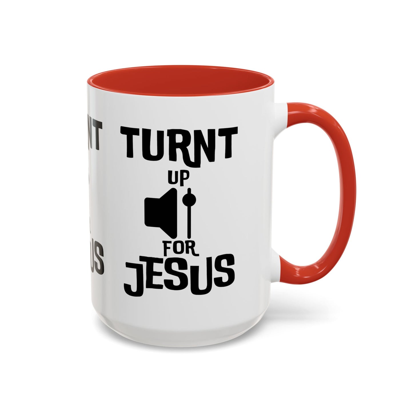 Turnt Up For Jesus Coffee Mug Biblical Christian Gift for Faith-Based Coffee Lovers