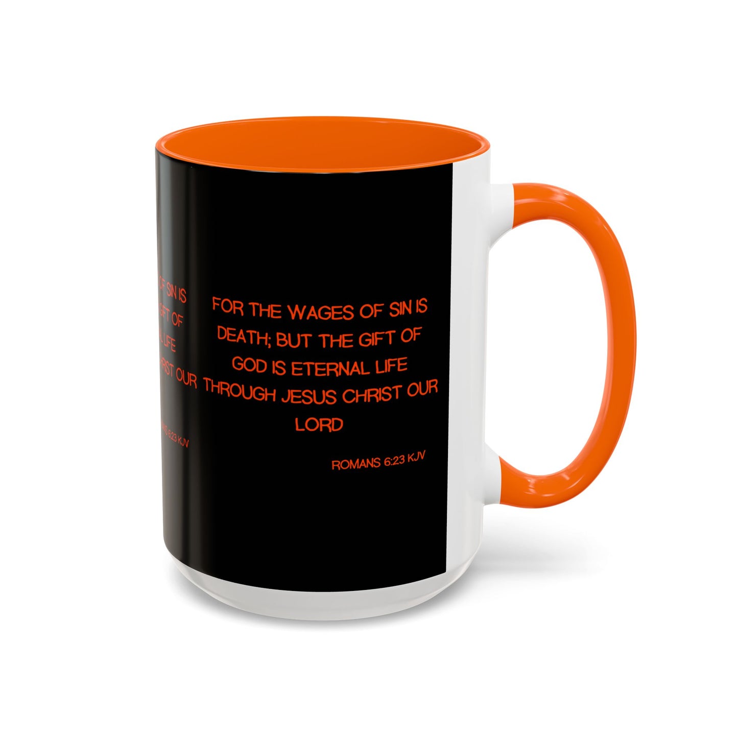 Romans 6:23 KJV Coffee Mug The Gift of God is Eternal Life Biblical Christian Gift for Faith-Based Living