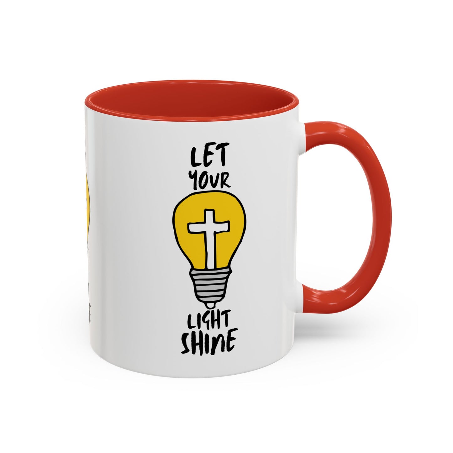 Let Your Light Shine Coffee Mug Inspirational Christian Gift for Faith-Based Coffee Lovers