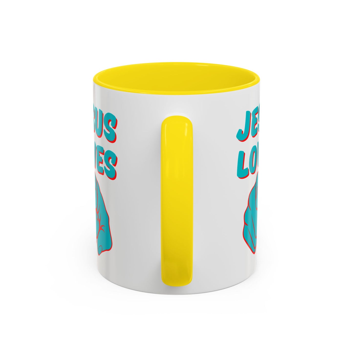 Jesus Loves You Coffee Mug Inspirational Christian Gift for Daily Encouragement