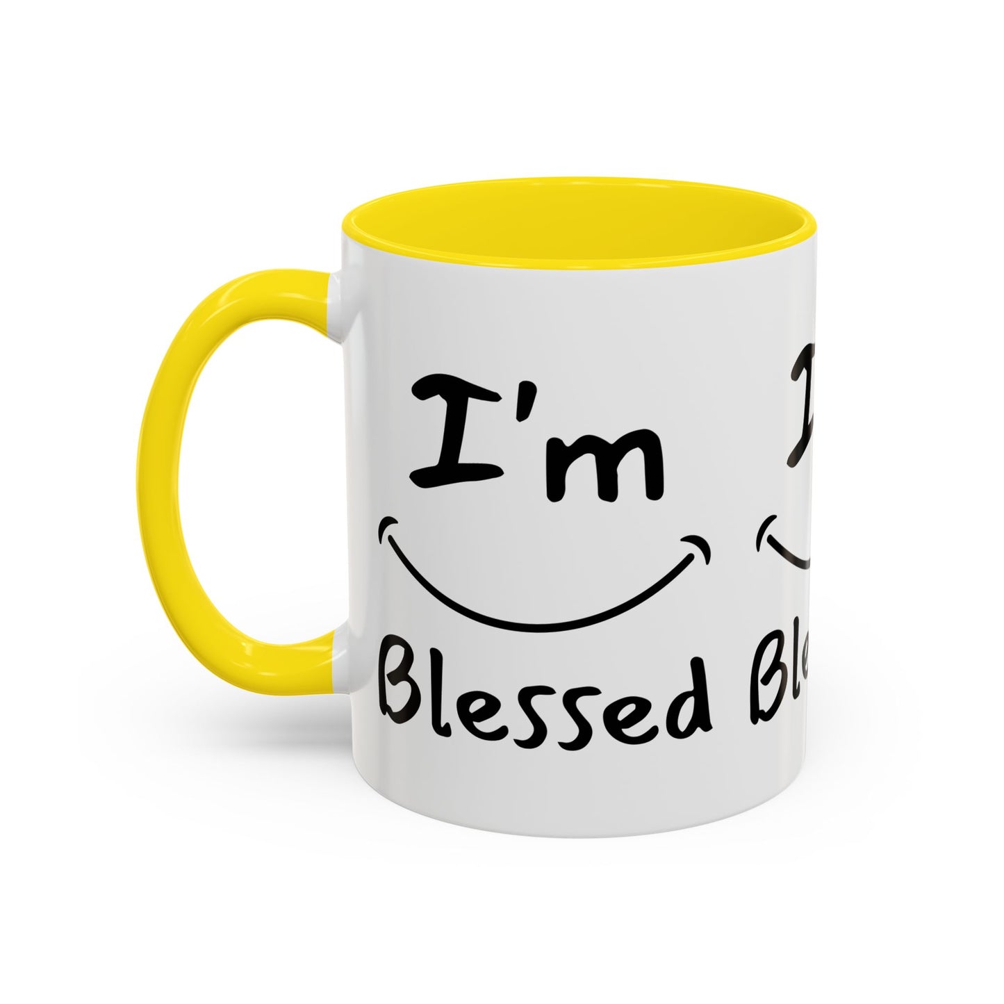 I'm Blessed Coffee Mug Inspirational Christian Gift for Faith-Based Living