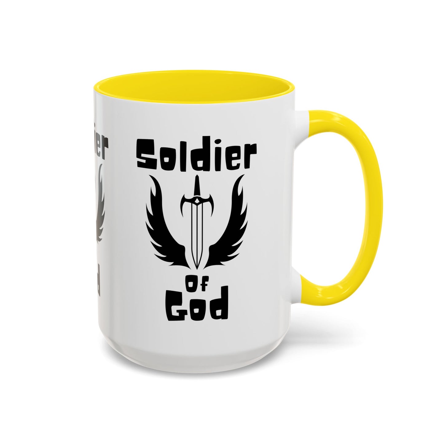 Soldier of God Coffee Mug Inspirational Christian Gift for Faith-Based Living