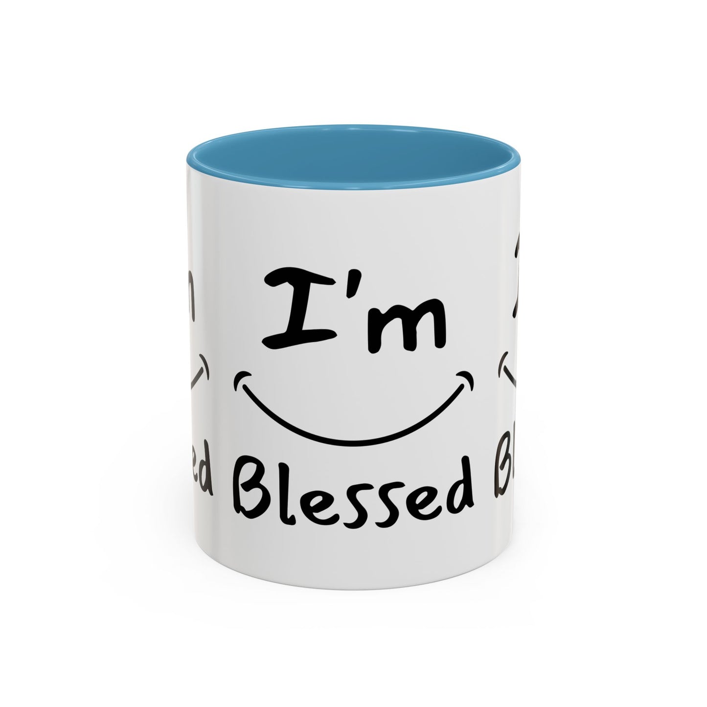 I'm Blessed Coffee Mug Inspirational Christian Gift for Faith-Based Living