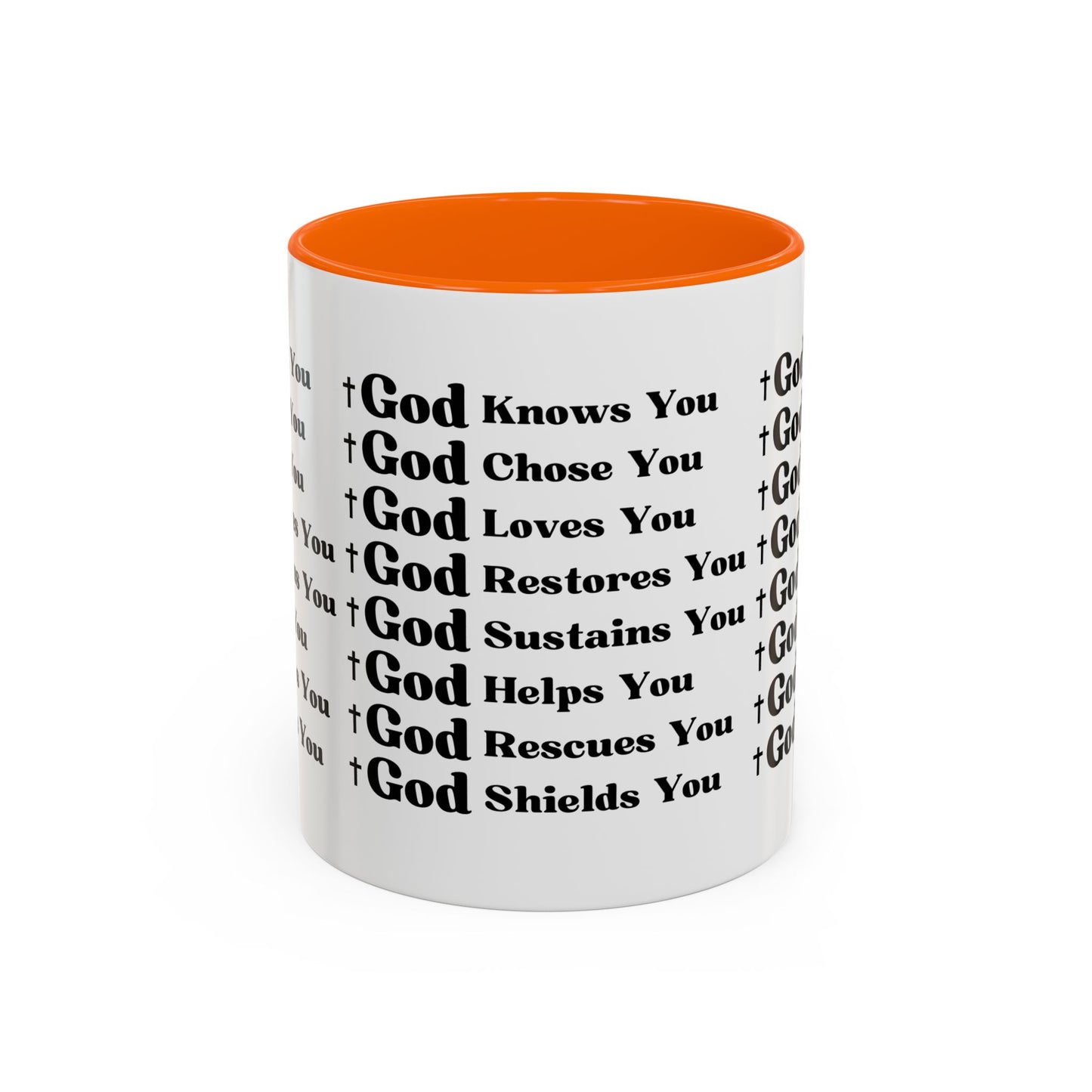 God's Love and Promises Faith-Filled Coffee Mug Faith Hope And Love Christian Gift for Coffee Lovers