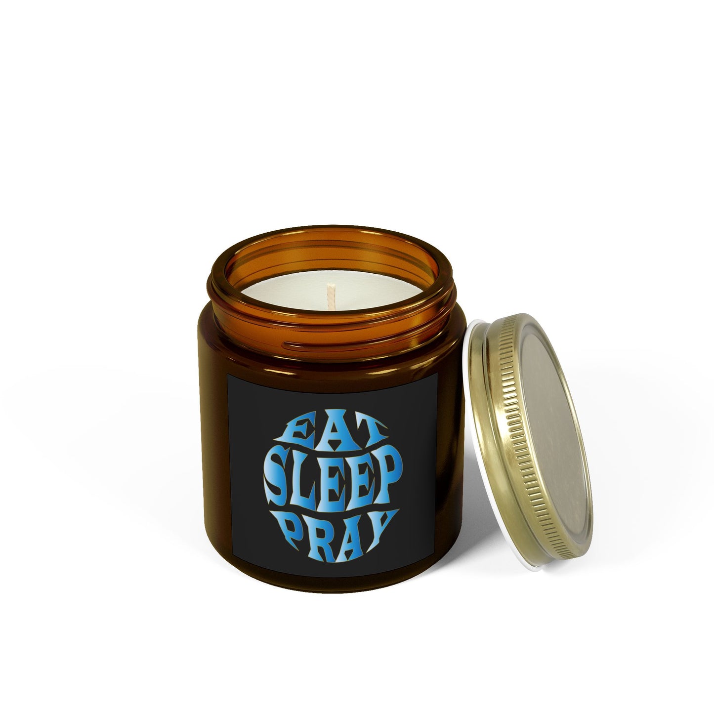 Eat Sleep Pray Scented Candle Daily Inspiration for a Faithful Life