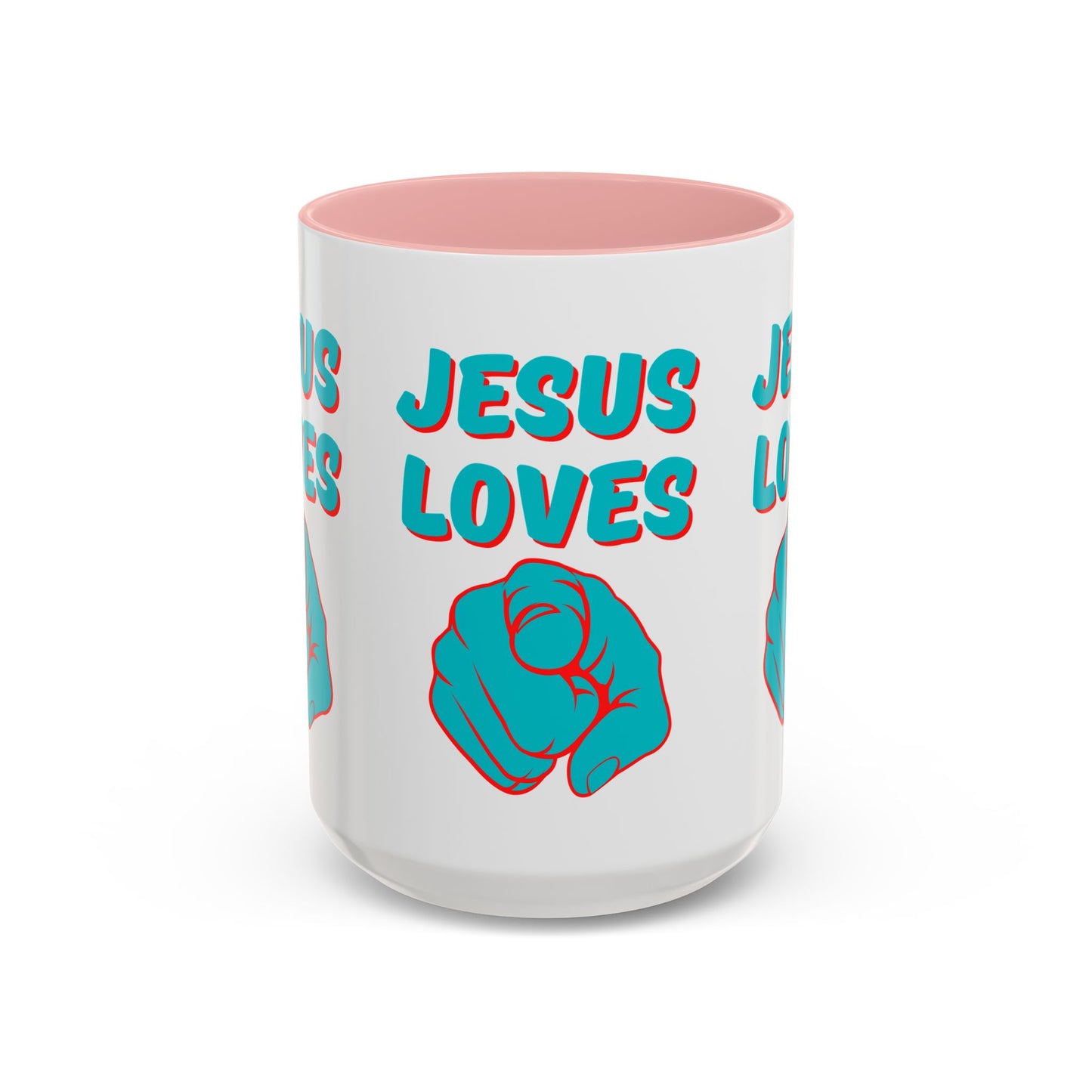 Jesus Loves You Coffee Mug Inspirational Christian Gift for Daily Encouragement