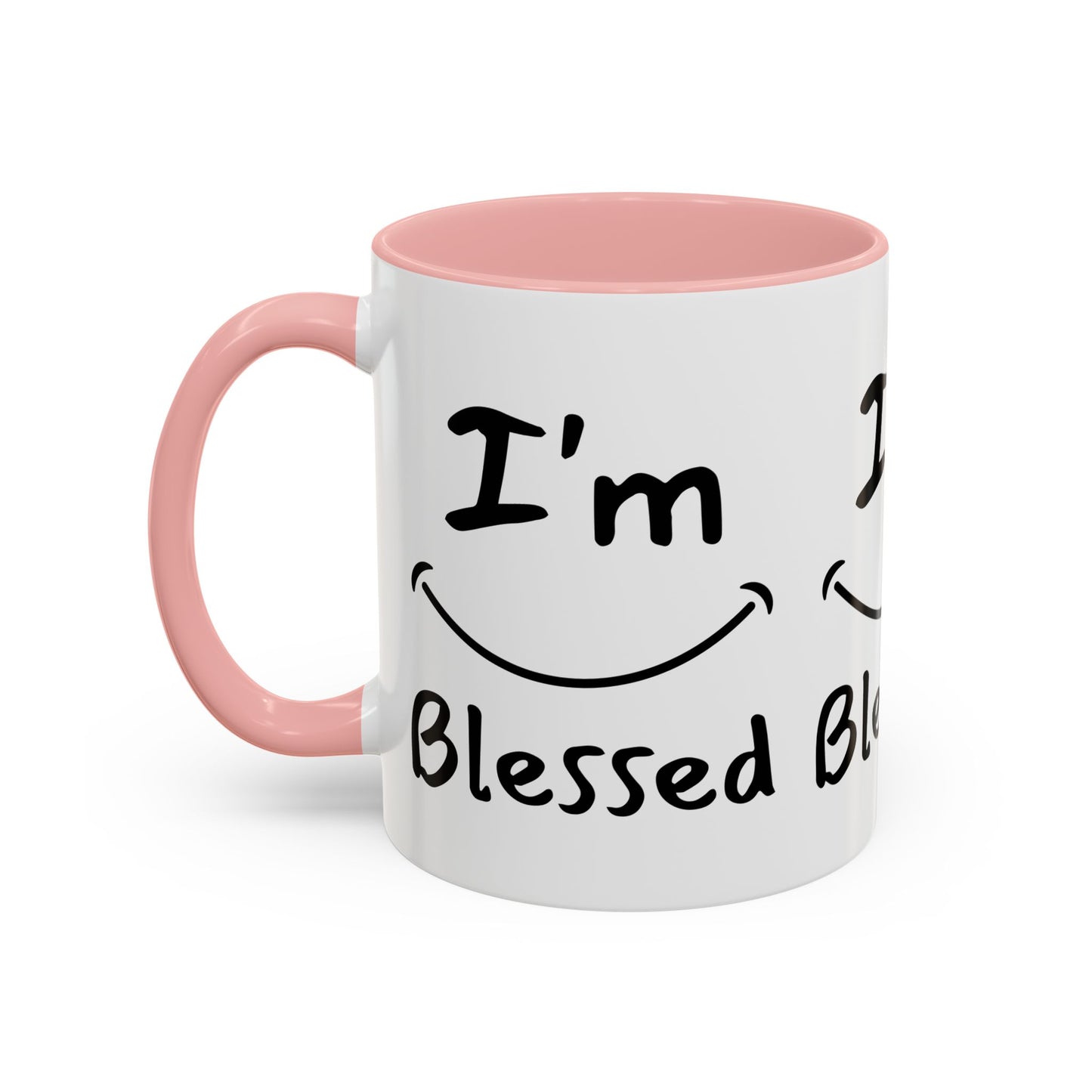 I'm Blessed Coffee Mug Inspirational Christian Gift for Faith-Based Living