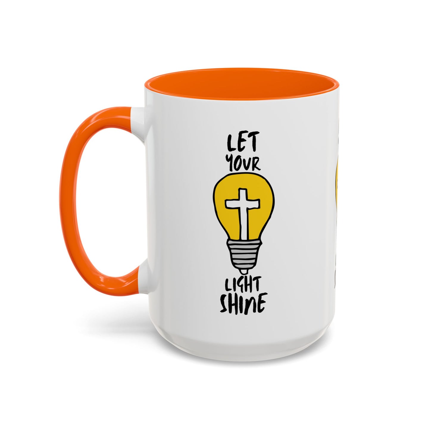 Let Your Light Shine Coffee Mug Inspirational Christian Gift for Faith-Based Coffee Lovers