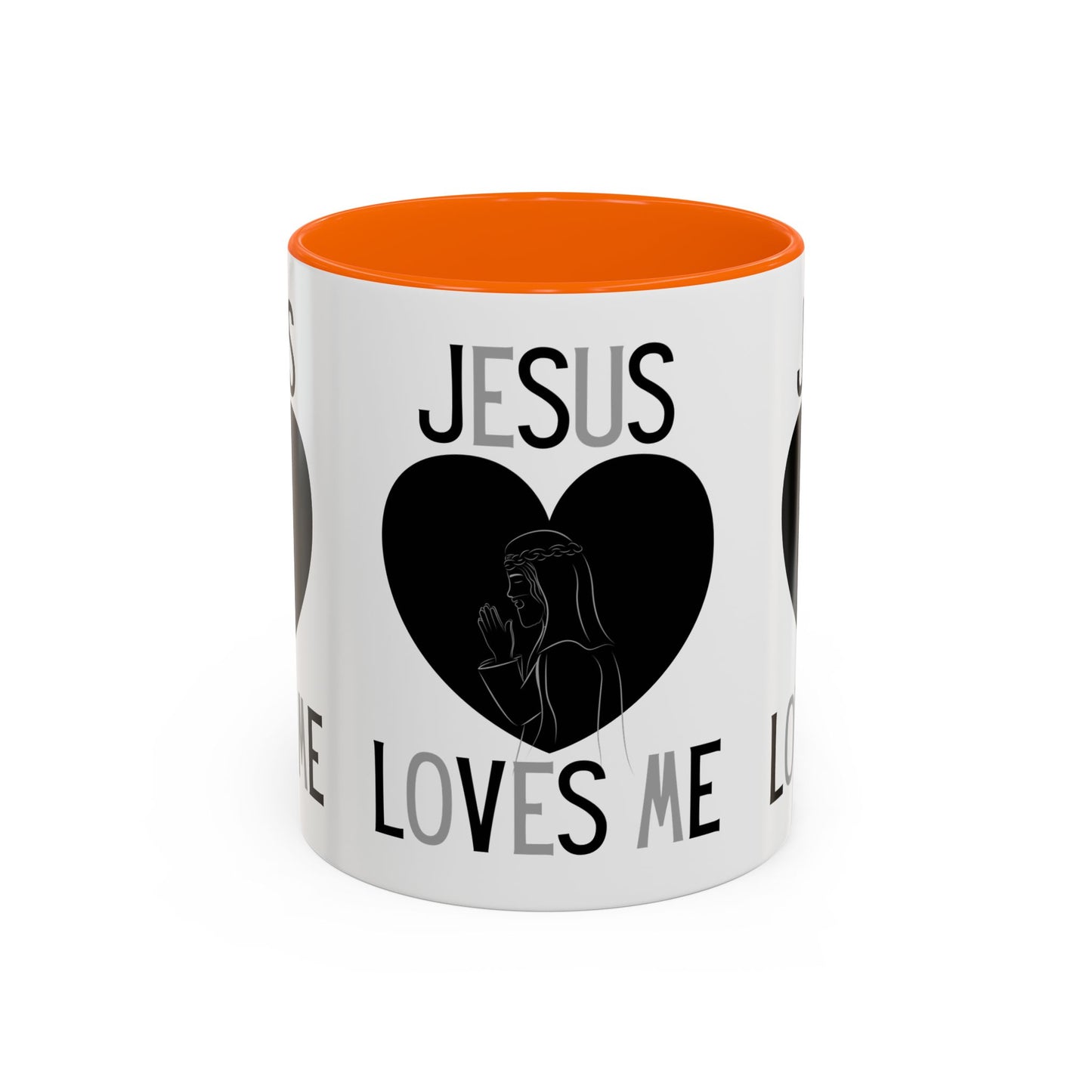 Jesus Loves Me Coffee Mug Inspirational Christian Gift for Faith-Based Living