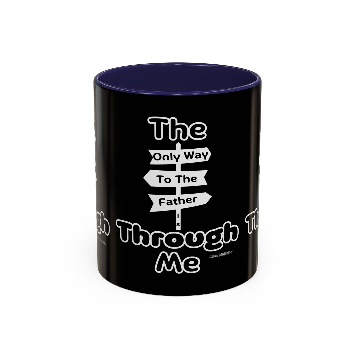 John 14:6 Bible Verse Coffee Mug Faith Based Christian Gift