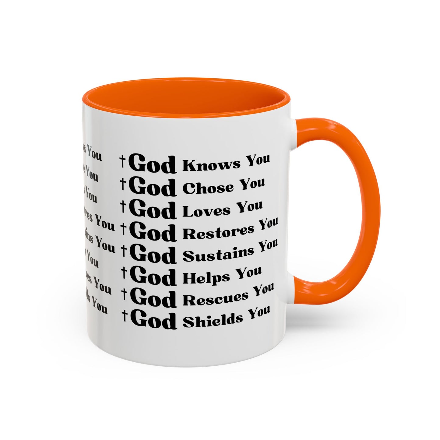 God's Love and Promises Faith-Filled Coffee Mug Faith Hope And Love Christian Gift for Coffee Lovers