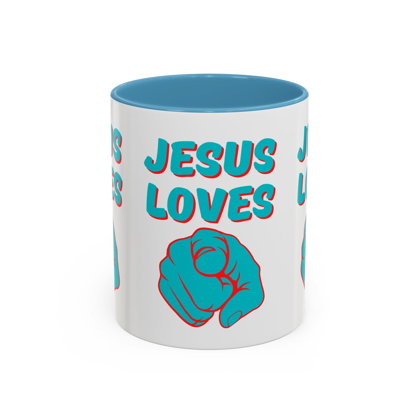 Jesus Loves You Coffee Mug Inspirational Christian Gift for Daily Encouragement