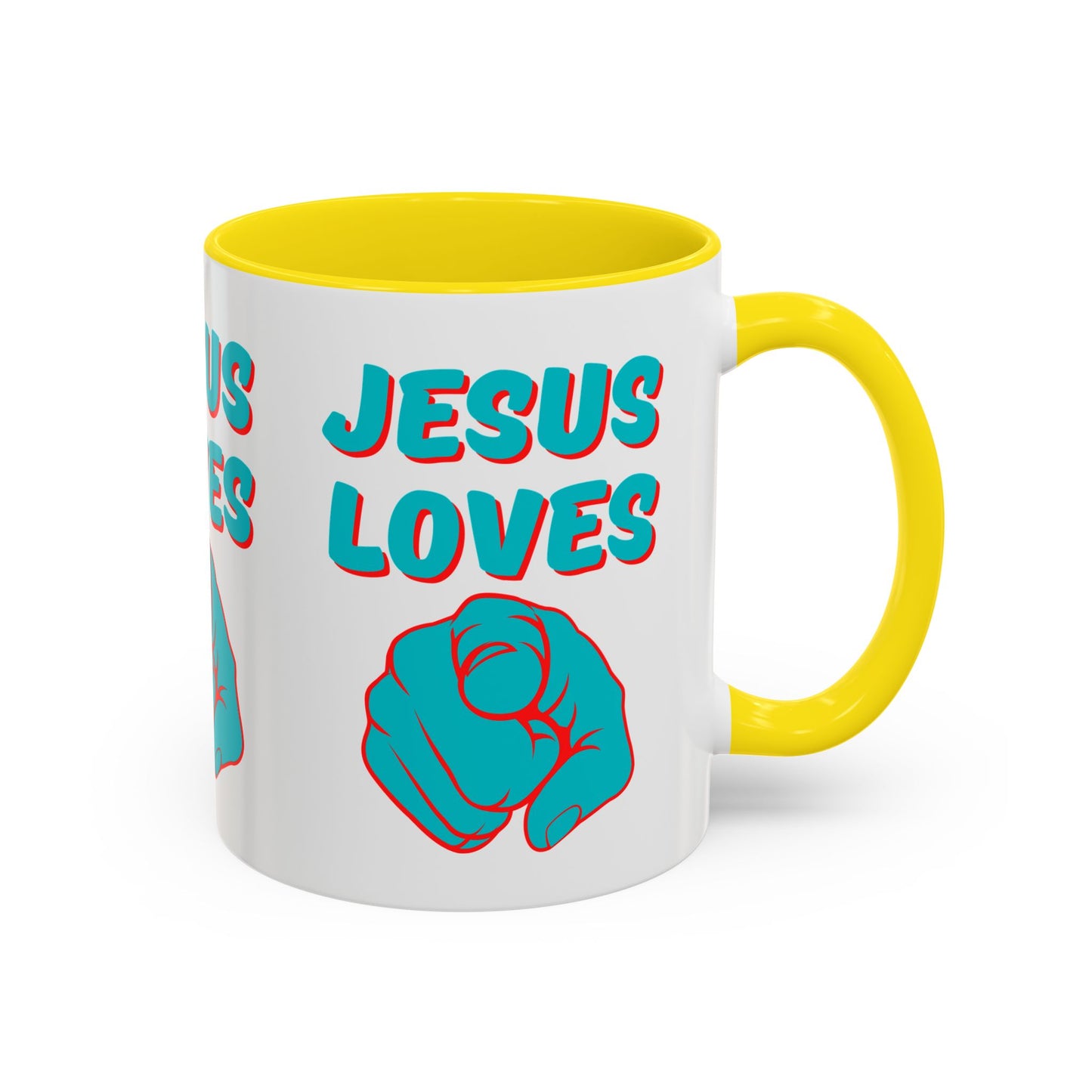 Jesus Loves You Coffee Mug Inspirational Christian Gift for Daily Encouragement