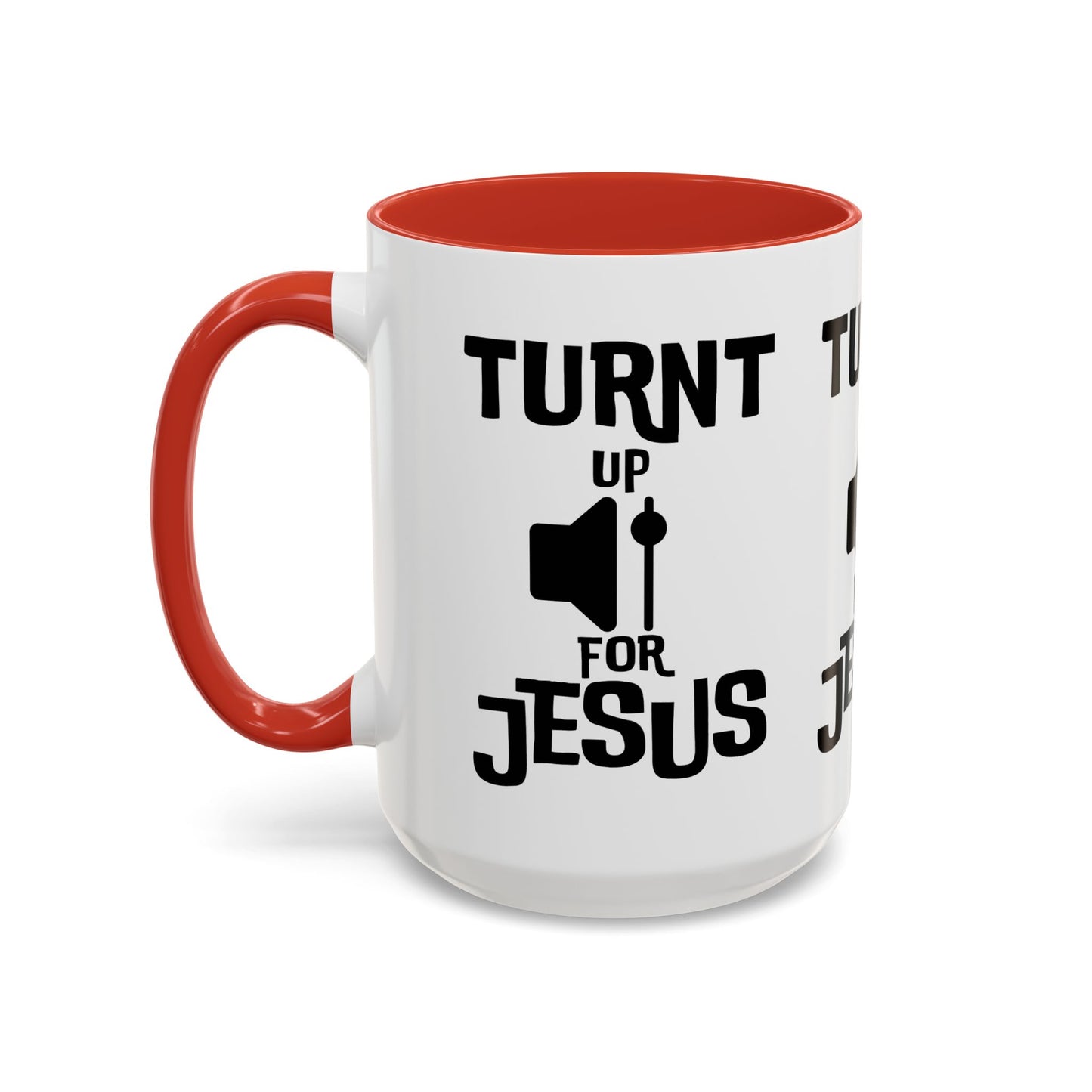 Turnt Up For Jesus Coffee Mug Biblical Christian Gift for Faith-Based Coffee Lovers