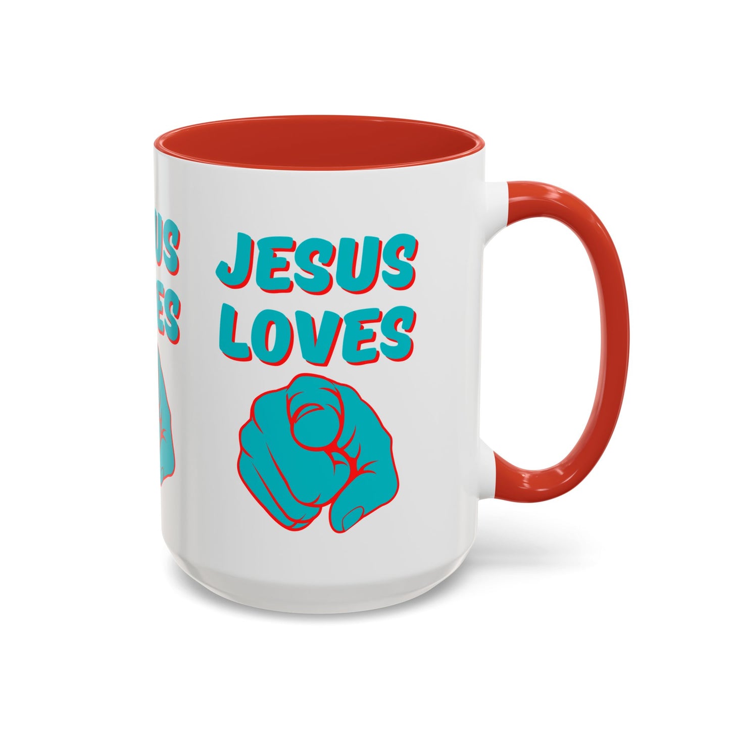 Jesus Loves You Coffee Mug Inspirational Christian Gift for Daily Encouragement