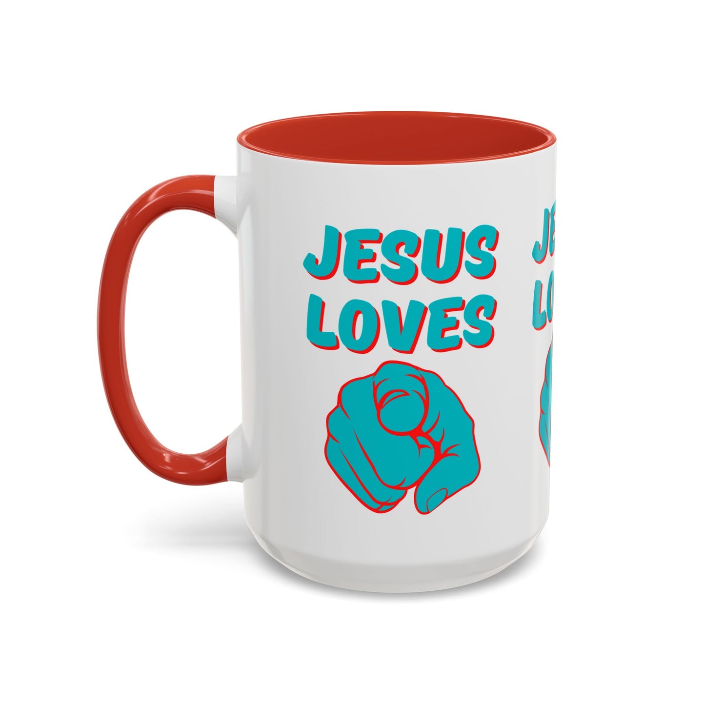 Jesus Loves You Coffee Mug Inspirational Christian Gift for Daily Encouragement