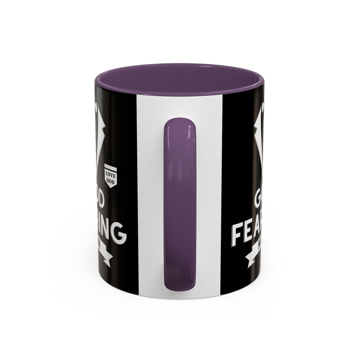 God Fearing Man Coffee Mug Inspirational Christian Gift for Him