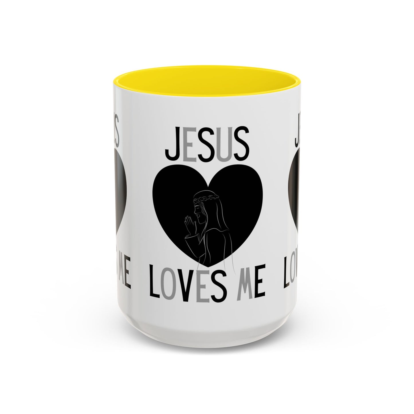 Jesus Loves Me Coffee Mug Inspirational Christian Gift for Faith-Based Living