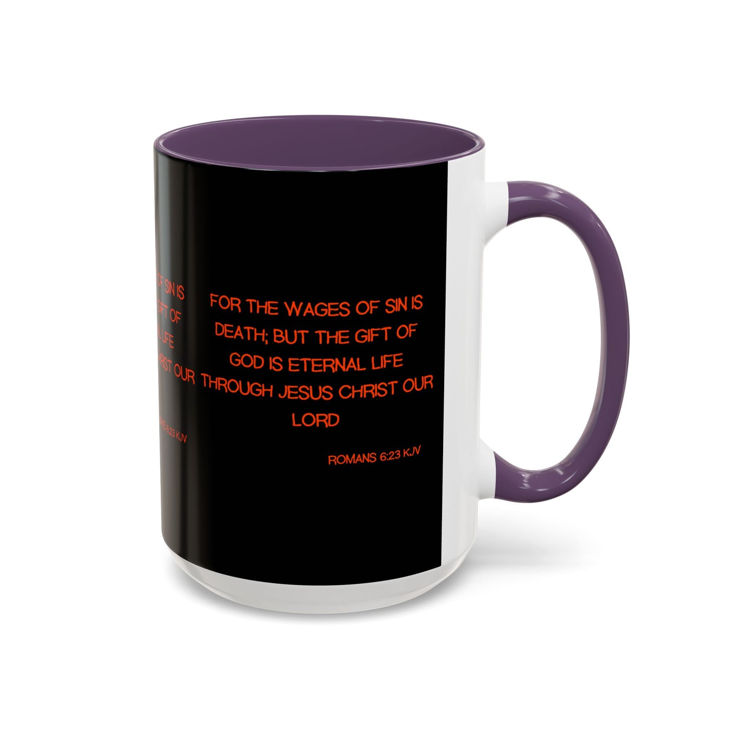 Romans 6:23 KJV Coffee Mug The Gift of God is Eternal Life Biblical Christian Gift for Faith-Based Living