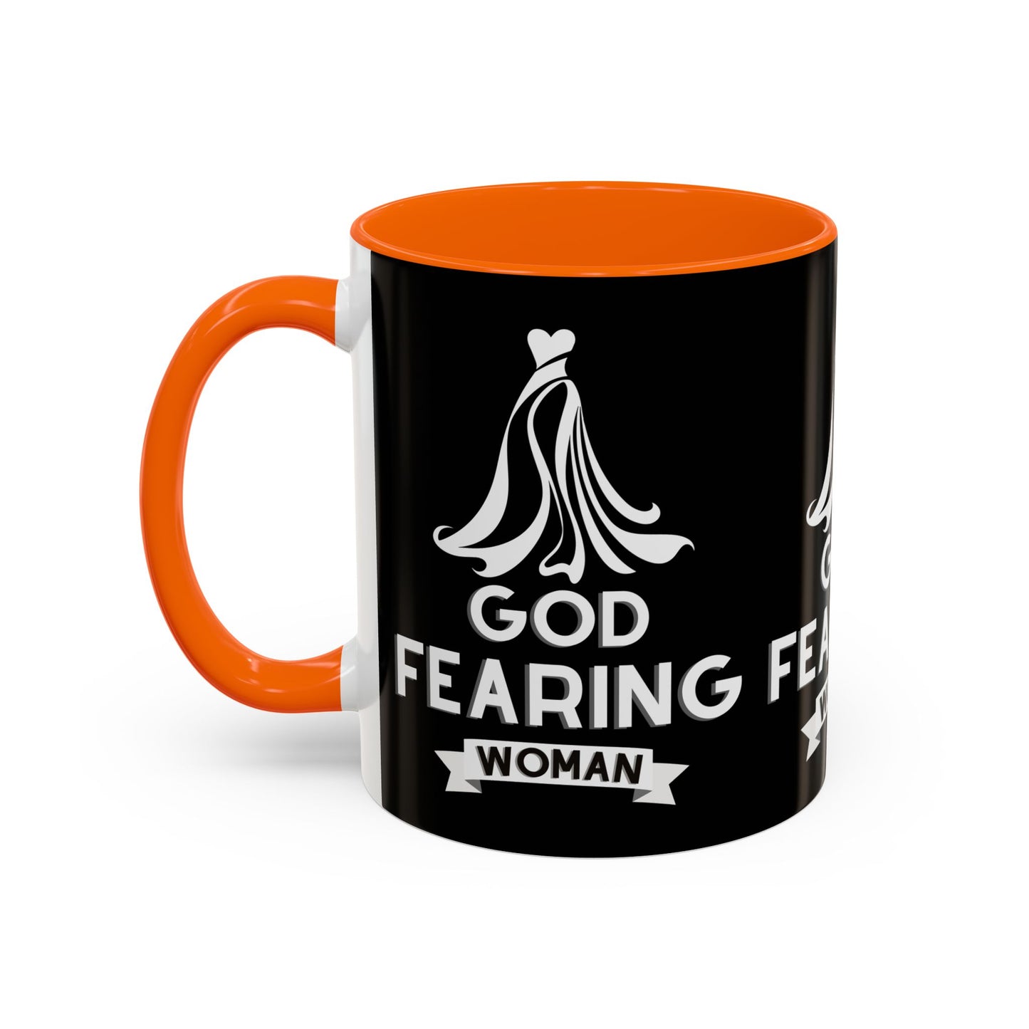 God Fearing Woman Coffee Mug Inspirational Christian Gift for Her