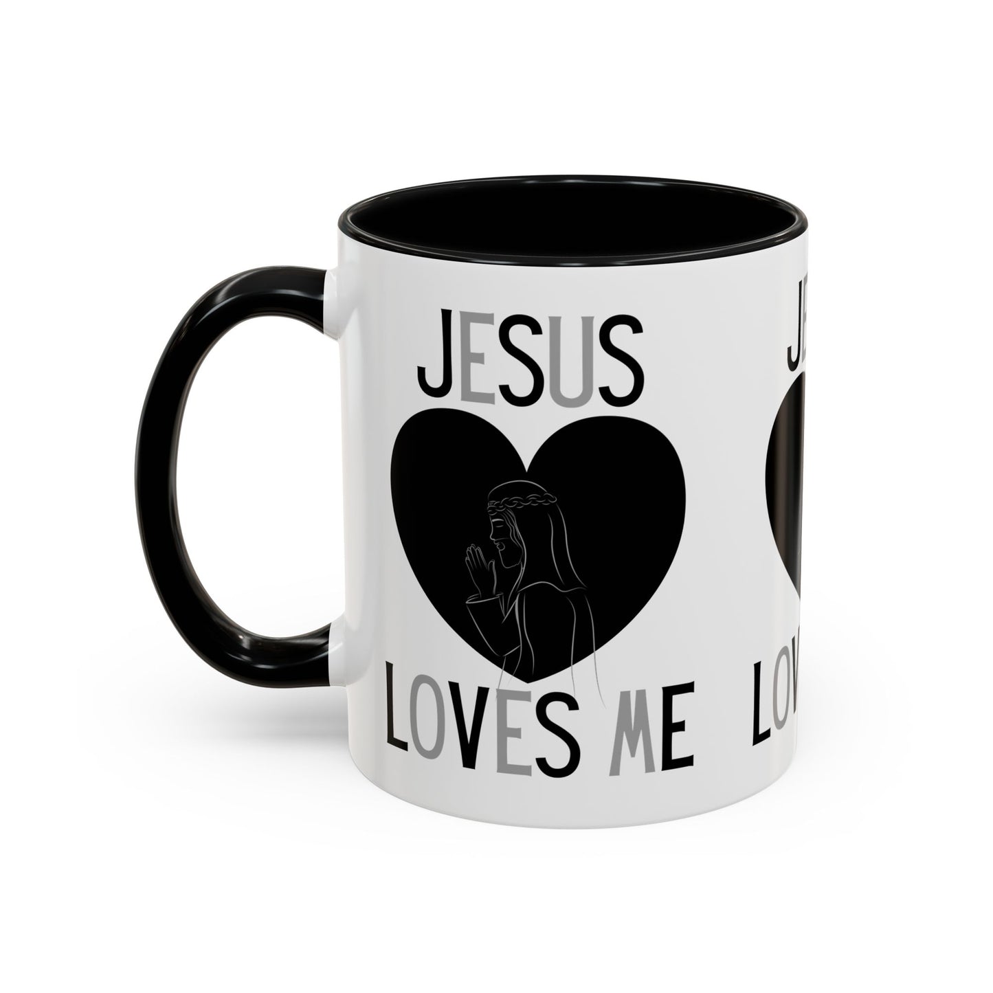 Jesus Loves Me Coffee Mug Inspirational Christian Gift for Faith-Based Living