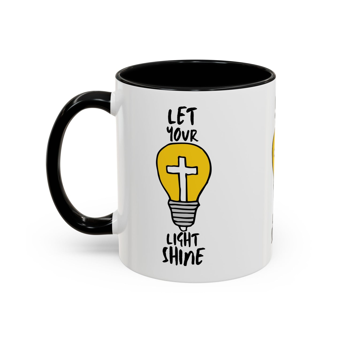 Let Your Light Shine Coffee Mug Inspirational Christian Gift for Faith-Based Coffee Lovers