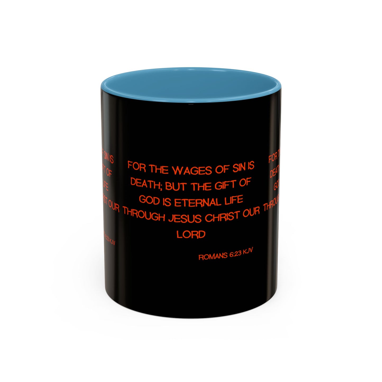 Romans 6:23 KJV Coffee Mug The Gift of God is Eternal Life Biblical Christian Gift for Faith-Based Living