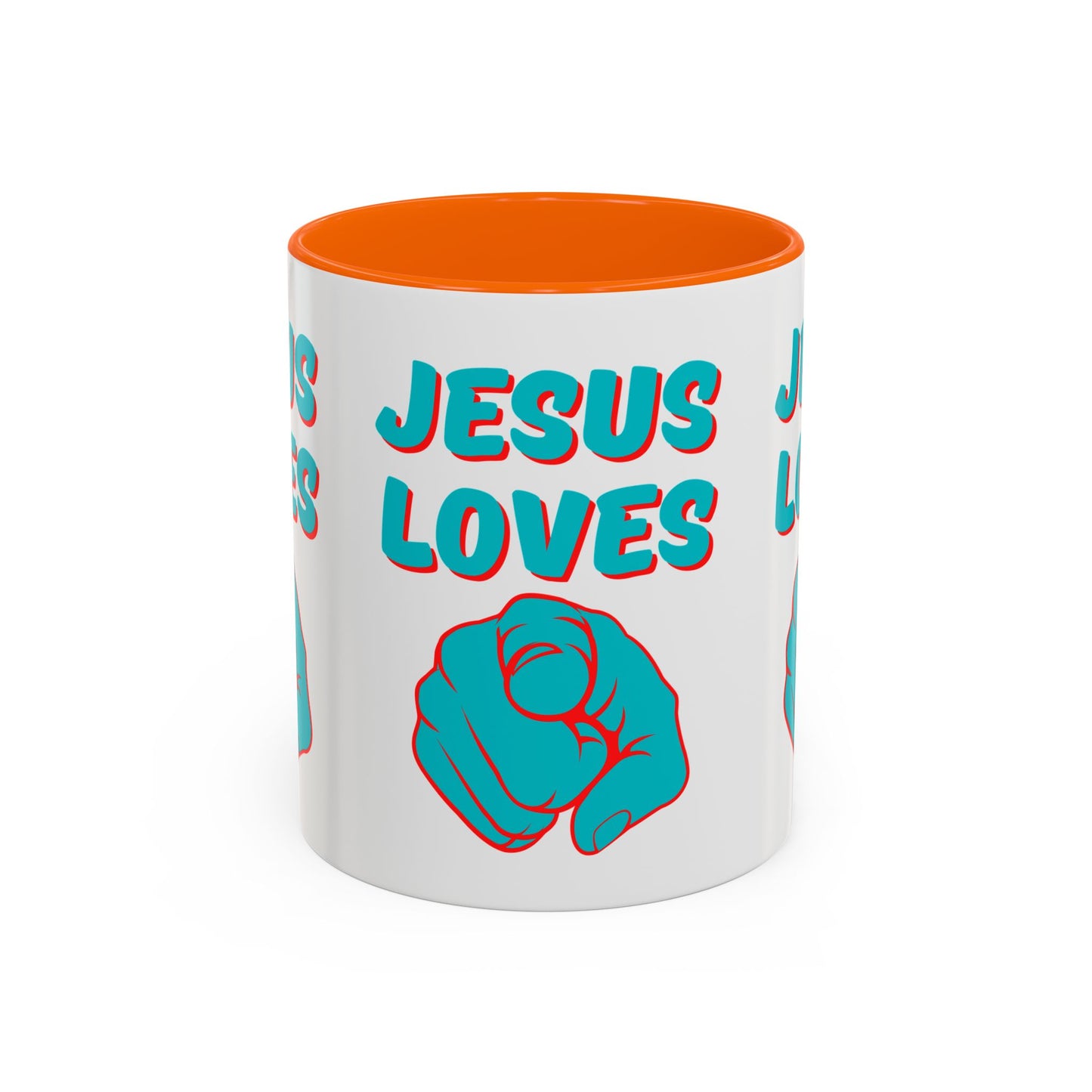 Jesus Loves You Coffee Mug Inspirational Christian Gift for Daily Encouragement