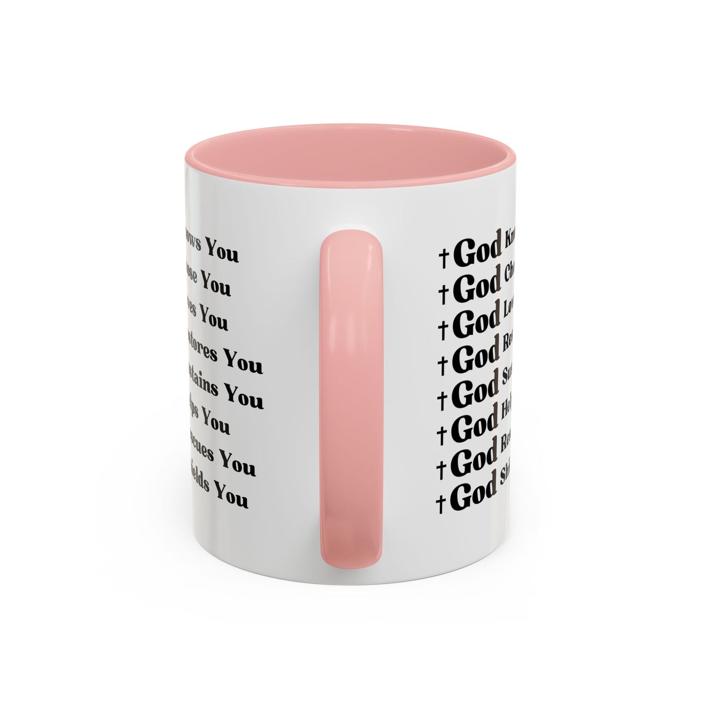 God's Love and Promises Faith-Filled Coffee Mug Faith Hope And Love Christian Gift for Coffee Lovers