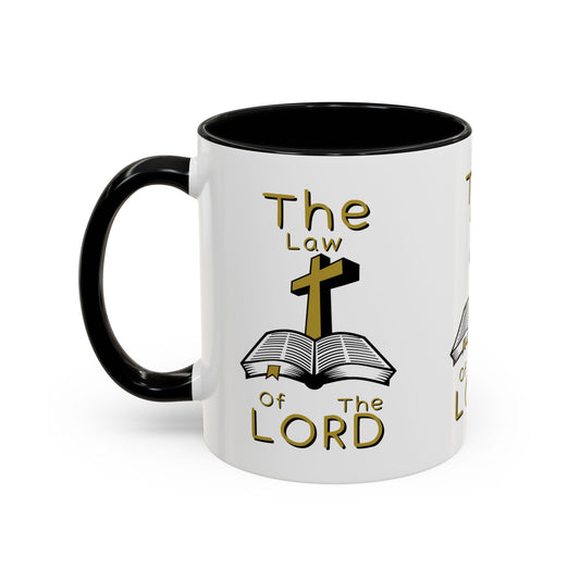 The Law of the Lord Coffee Mug Biblical Christian Gift for Believers