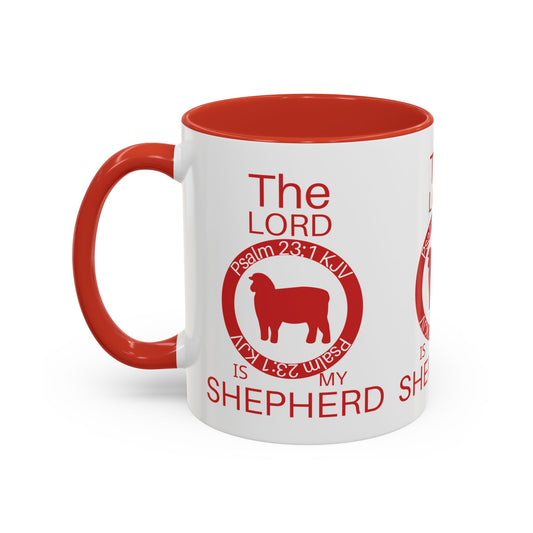 Psalm 23:1 KJV Coffee Mug The Lord is My Shepherd Faith Based Gift for Believers