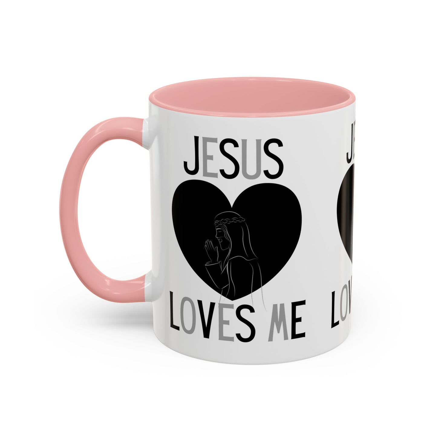 Jesus Loves Me Coffee Mug Inspirational Christian Gift for Faith-Based Living