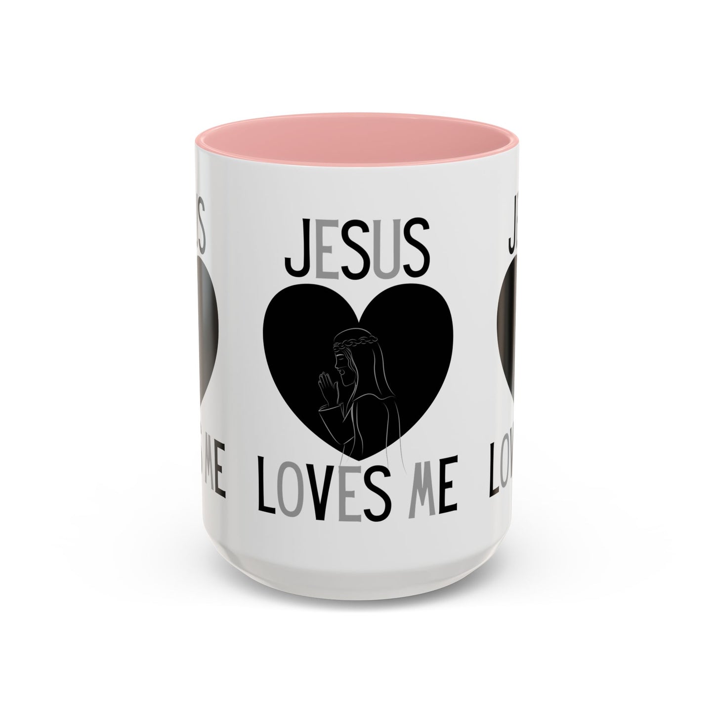 Jesus Loves Me Coffee Mug Inspirational Christian Gift for Faith-Based Living