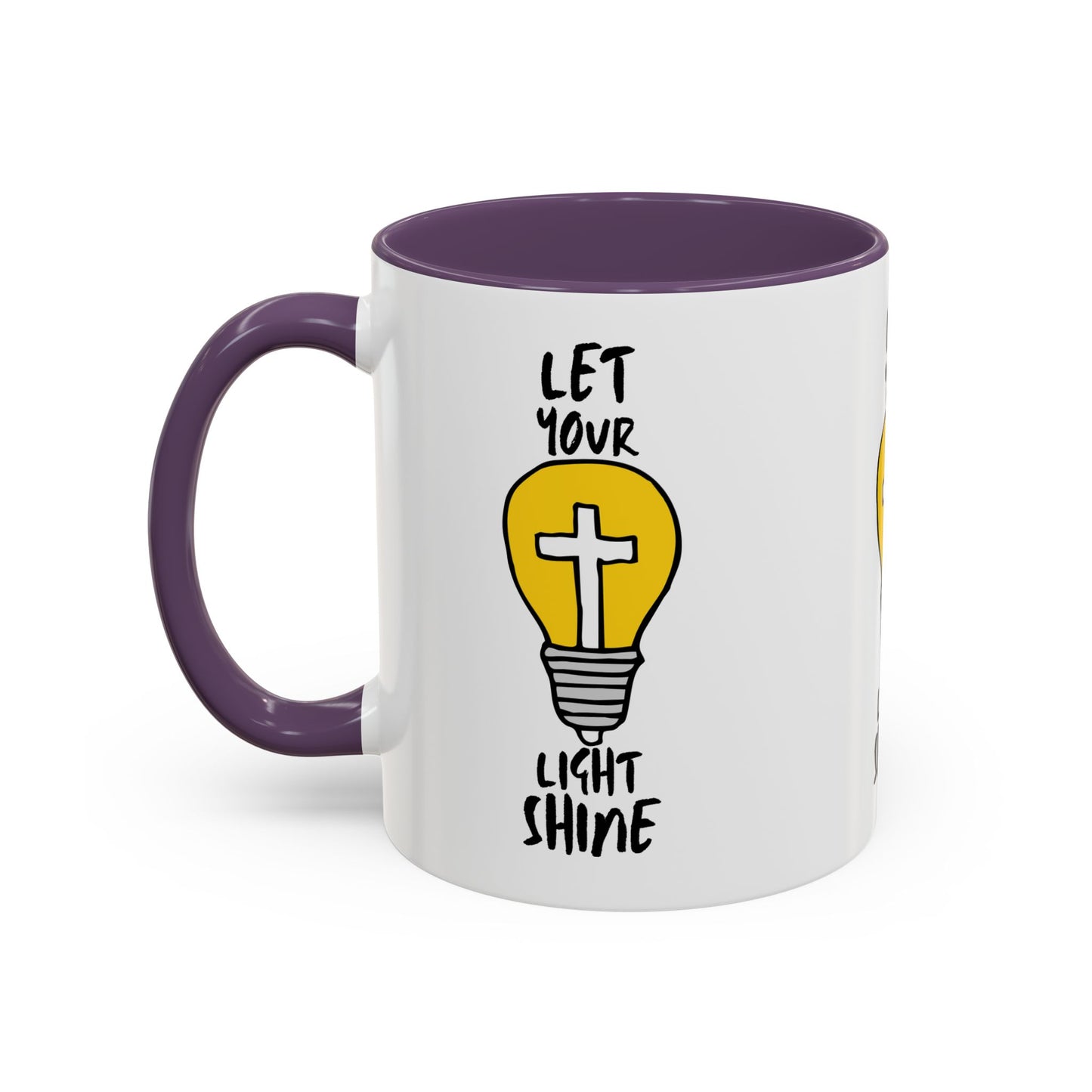 Let Your Light Shine Coffee Mug Inspirational Christian Gift for Faith-Based Coffee Lovers