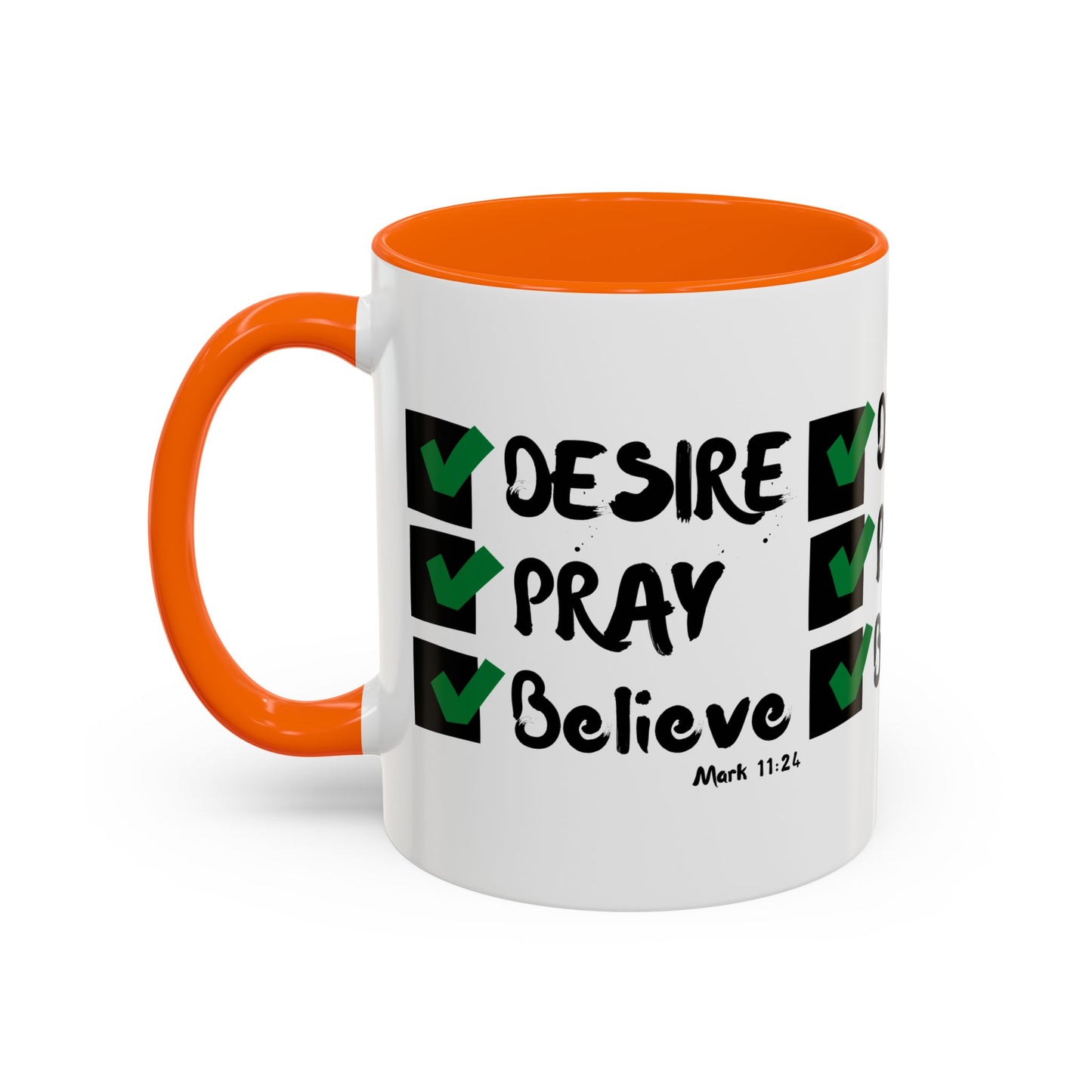 Mark 11:24 KJV Bible Verse Coffee Mug Faith Based Christian Gift