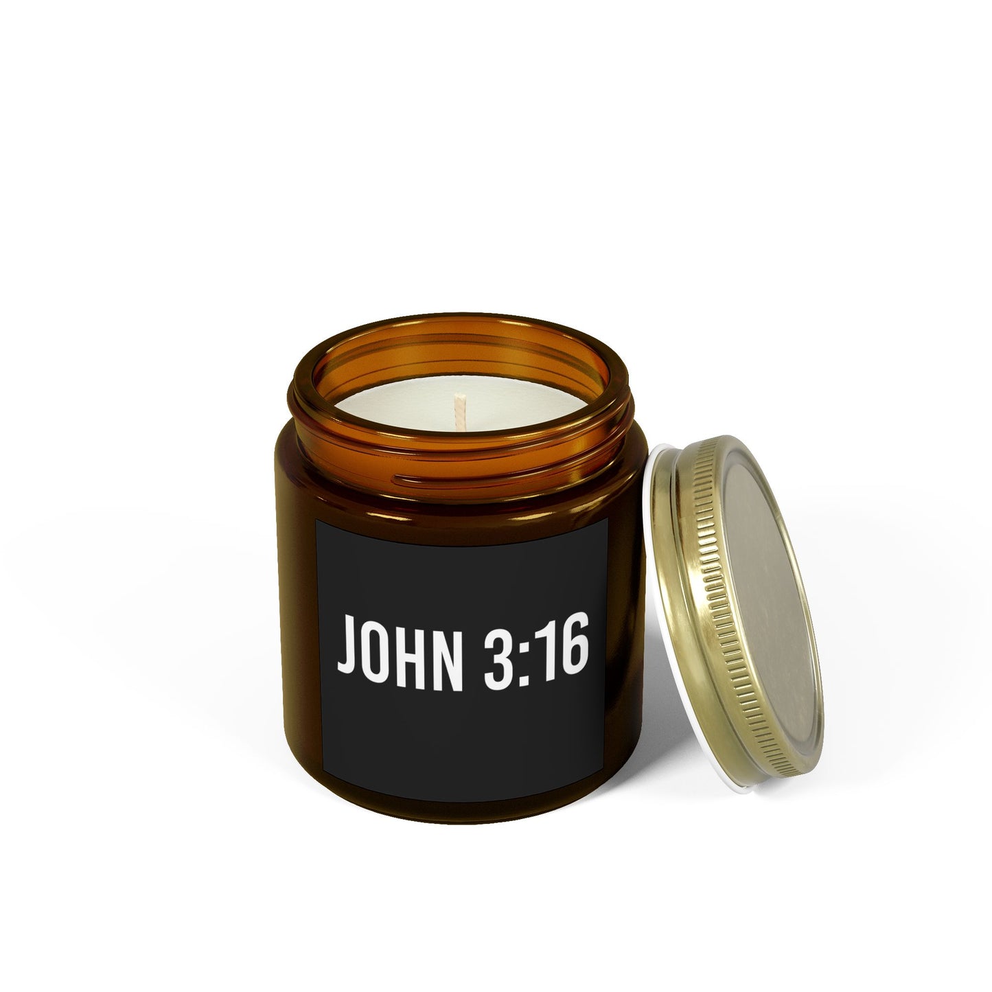 John 3:16 Scented Candle Inspirational Christian Gift for Faith-Based Living for Candle Lovers