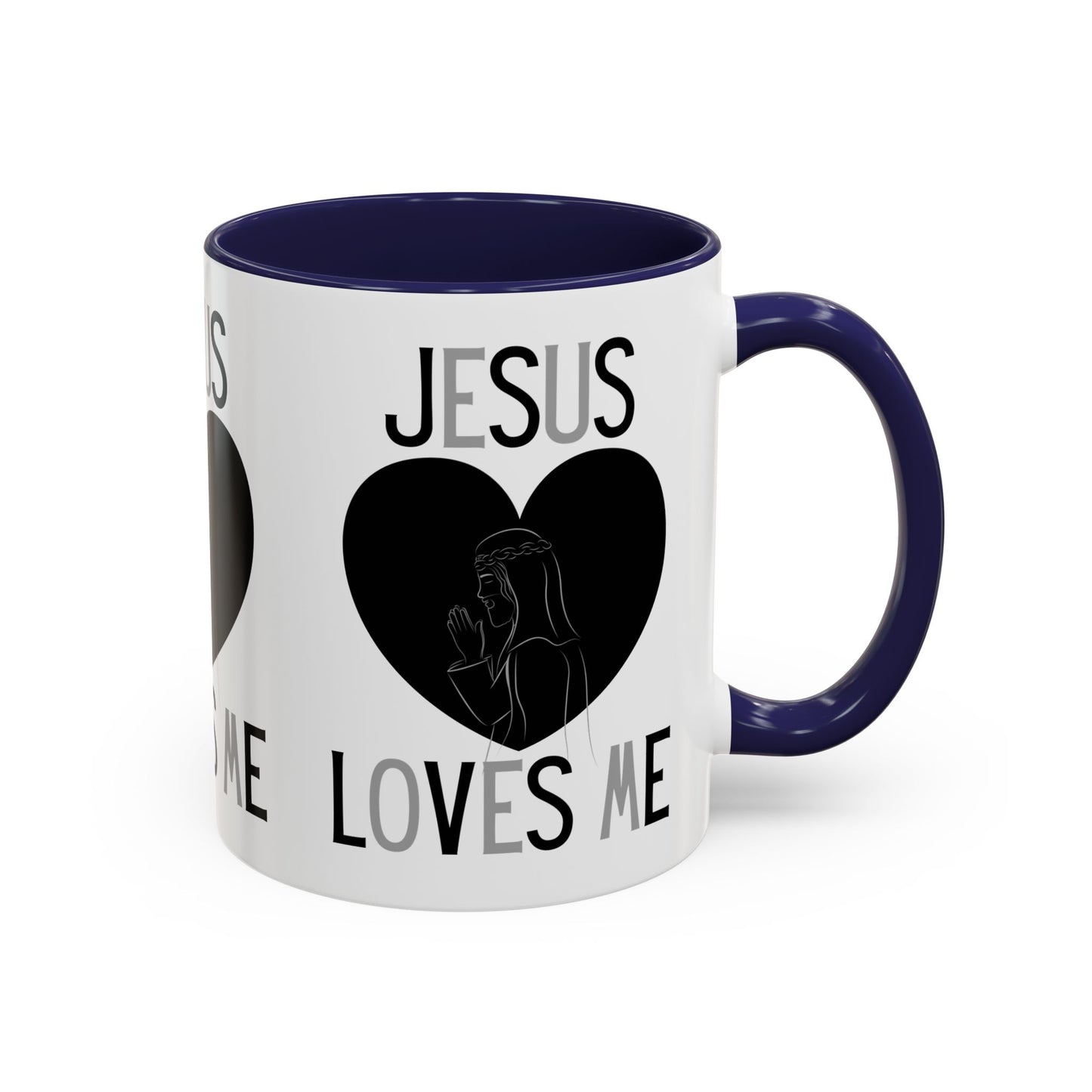 Jesus Loves Me Coffee Mug Inspirational Christian Gift for Faith-Based Living