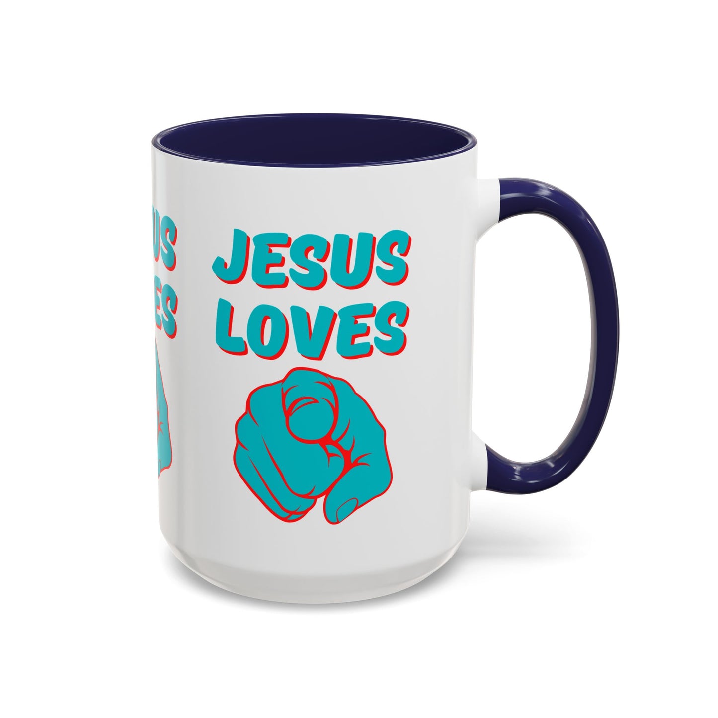 Jesus Loves You Coffee Mug Inspirational Christian Gift for Daily Encouragement