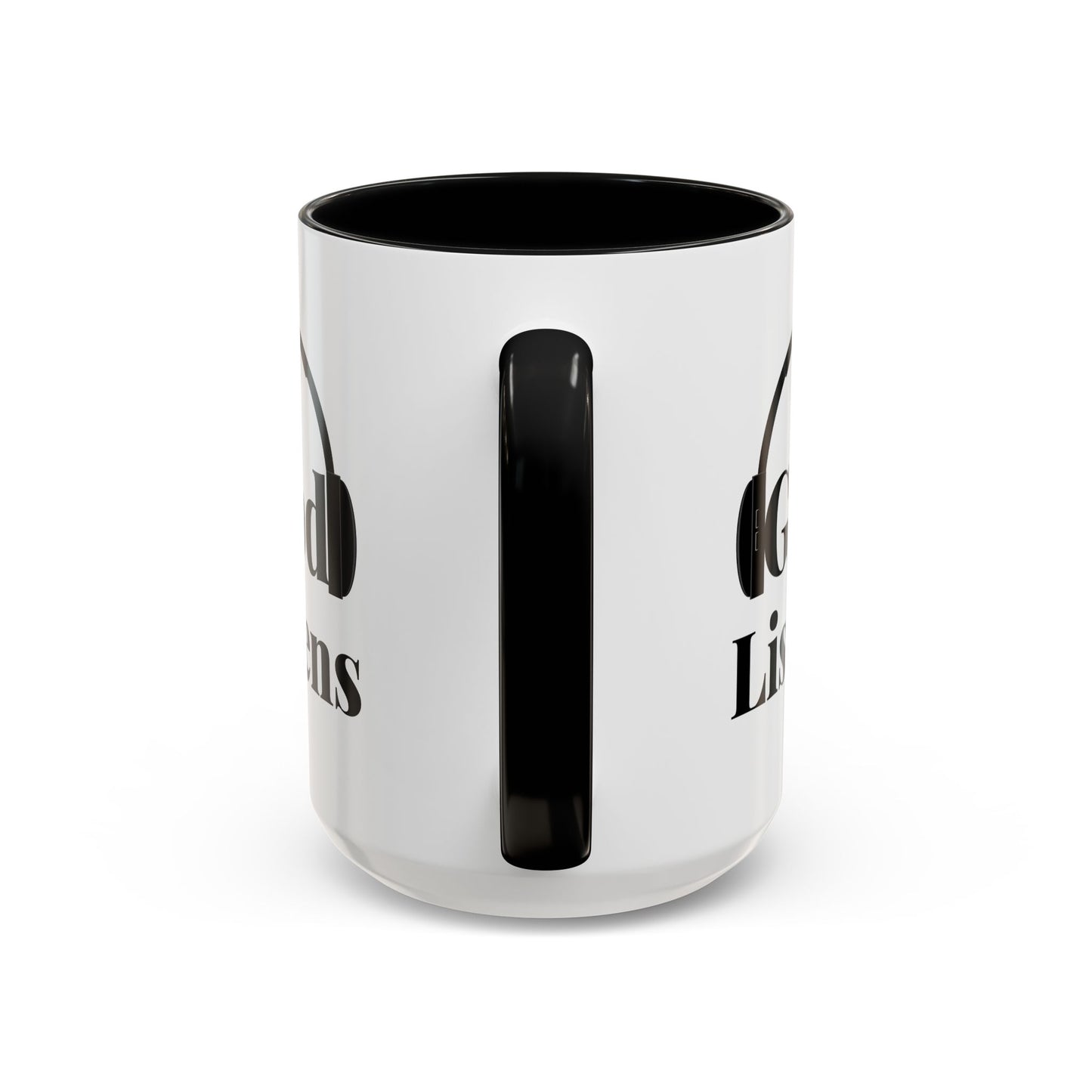 God Listens Coffee Mug Faith Based Christian Gift for Him or Her