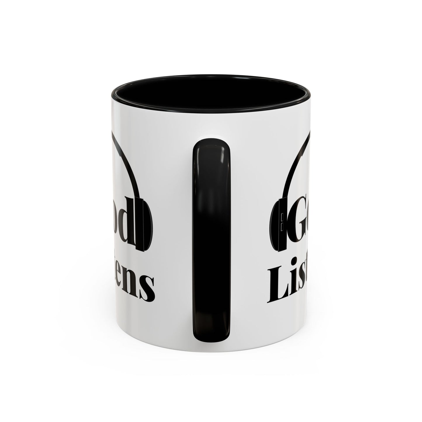 God Listens Coffee Mug Faith Based Christian Gift for Him or Her