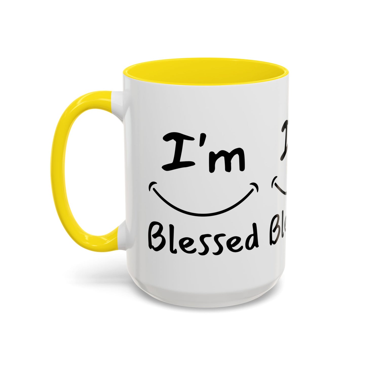 I'm Blessed Coffee Mug Inspirational Christian Gift for Faith-Based Living