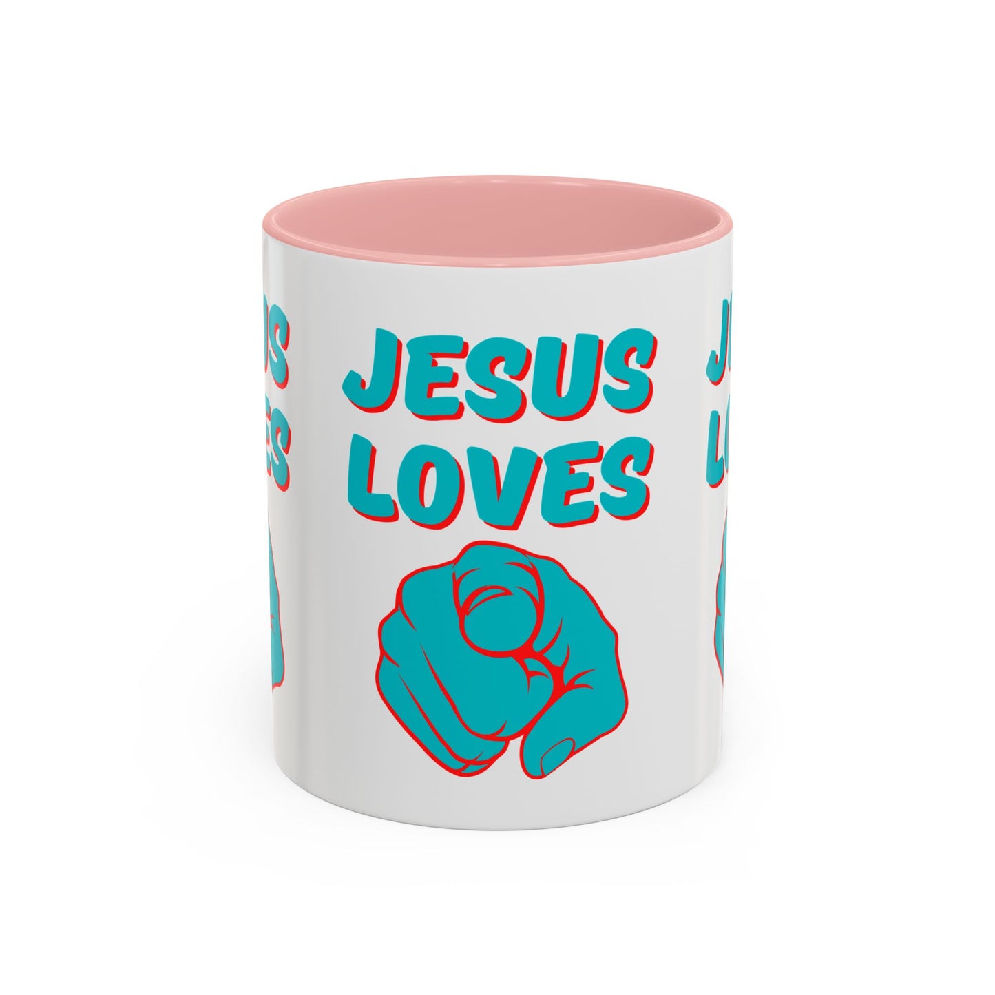 Jesus Loves You Coffee Mug Inspirational Christian Gift for Daily Encouragement